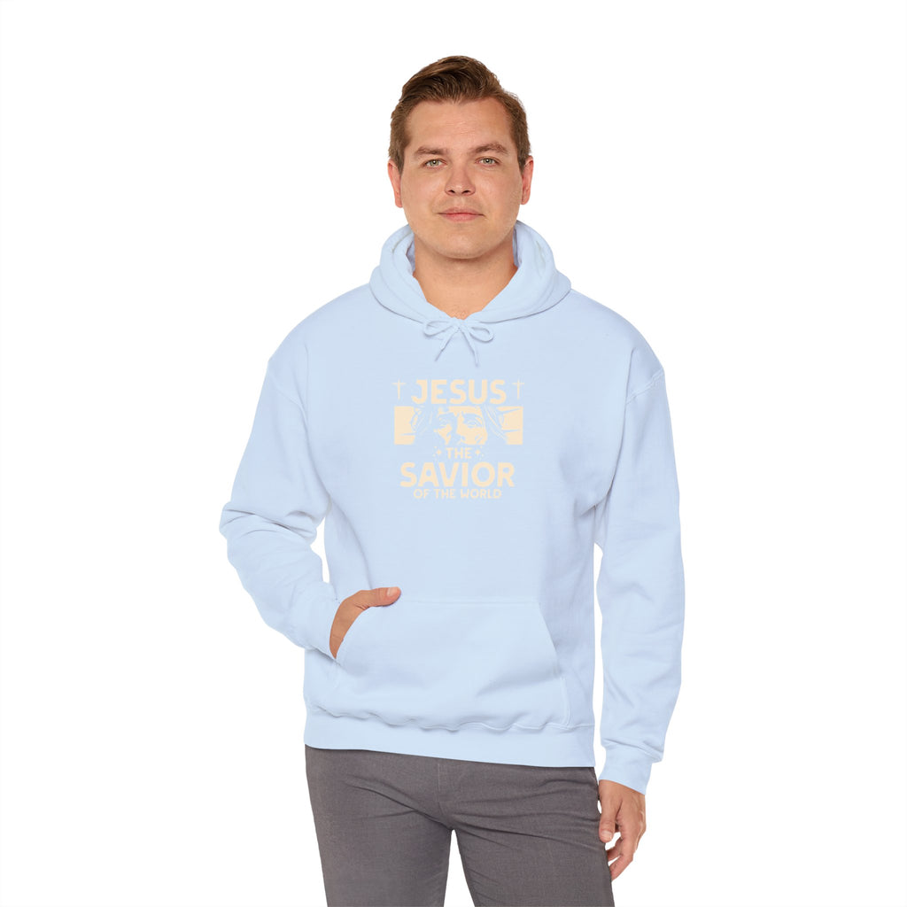 JESUS SAVIOR  Motivational Hooded Sweatshirt
