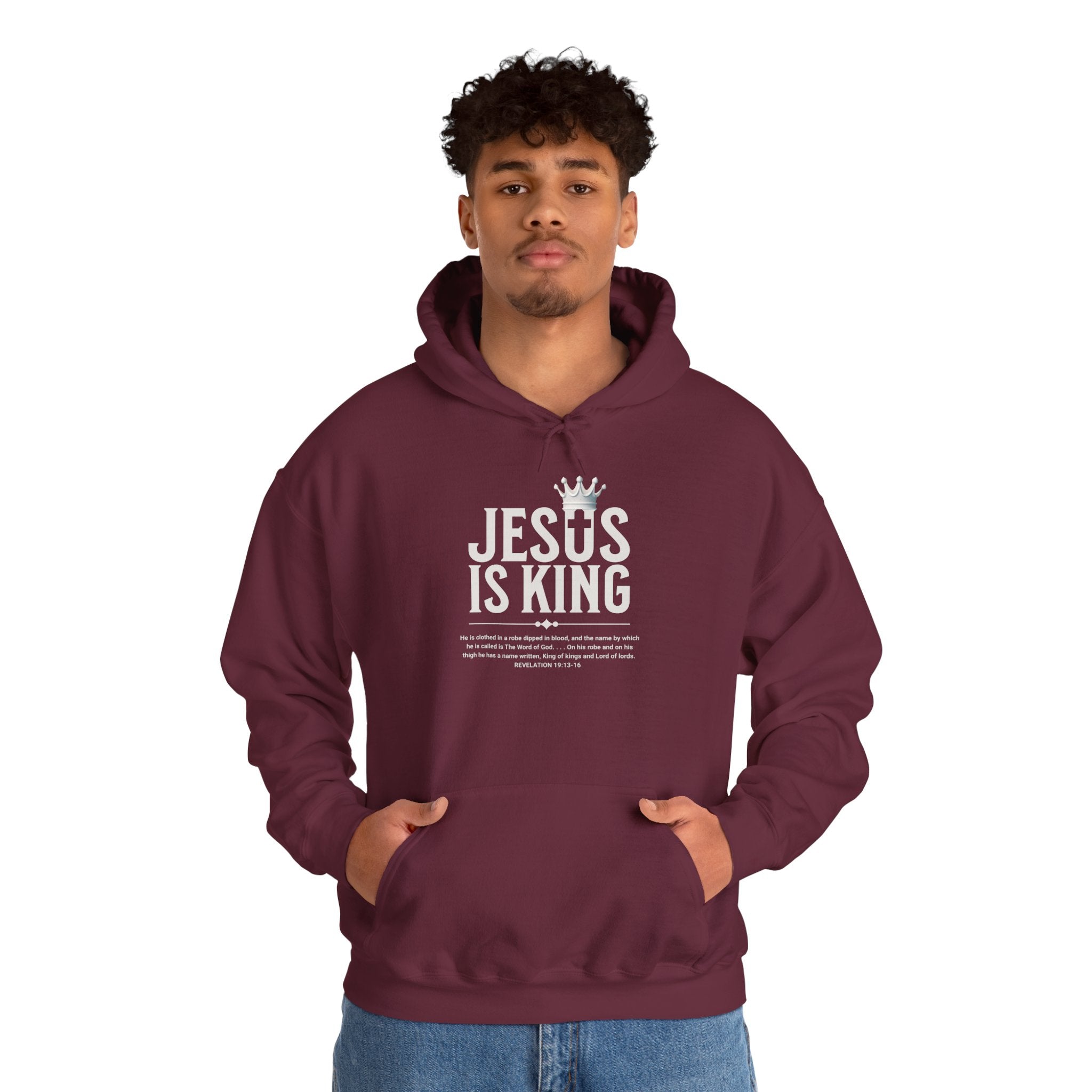 KING Motivational Hooded Sweatshirt