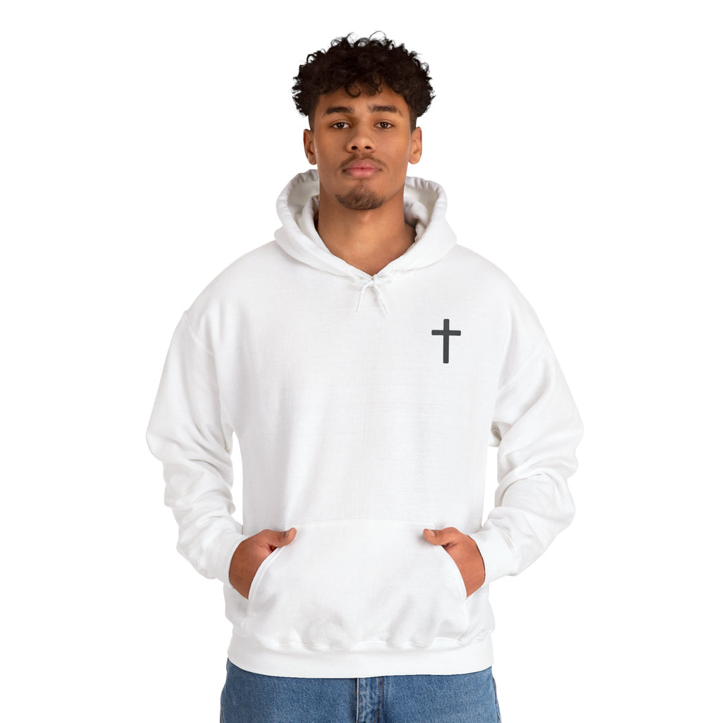 Cross Motivational Hooded Sweatshirt